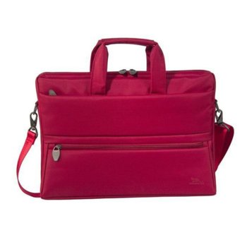 Чанта за лаптоп Rivacase 8630 до 15.6" (39.60 cm), полиестер, червена | JAR Computers Rivacase 8630 Red 6907812086304