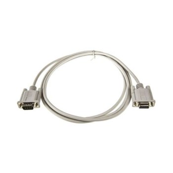 Кабел Roline 11.01.6218, от RS232 9(м) към D9(ж), 1.8m, сив | JAR Computers Roline 11.01.6218