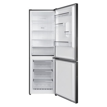 хладилник с фризер finlux fbn340b glass