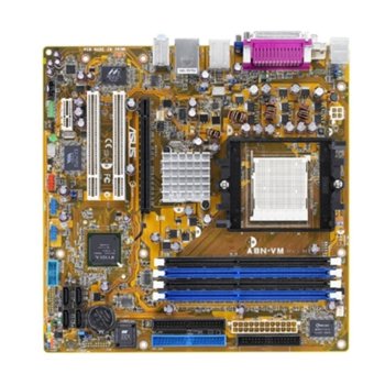 Дънна платка Asus A8N-VM, NFORCE410, S939, DDR400/Dual/, VGA+PCIExpress, SB5.1, Lan, ATA133, Serial ATA2 | JAR Computers Asus A8N-VM