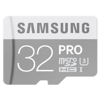 Samsung 32GB microSD Card Pro U3 MB-MG32E/EU