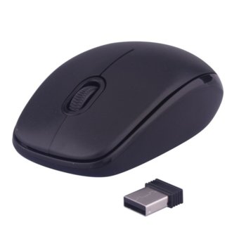 Мишка Makki MSX-060, оптична, (1200 dpi), безжична, USB, черна | JAR Computers Makki MSX-060