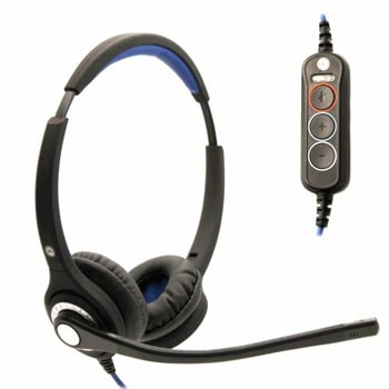 Слушалки JPL 502S-USB (575-329-002), USB, шумопотискащ микрофон, 55mm драйвери, сертифицирани за Microsoft Teams, черни | JAR Computers JPL 502S-USB 575-329-002