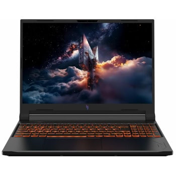 Лаптоп Acer Nitro V 16 AI ANV16-61(NH.QUKEX.004)(черен), осемядрен AMD Ryzen AI 7 350 2/5GHz, 16"(40.64cm)WUXGA IPS Display & GF RTX 5050 8GB, 32GB DDR5, 1TB SSD NVMe, 3x USB 3.2 Gen 1 Type-A, Linux | JAR Computers Acer Nitro V 16 AI ANV16-61 (NH.QUKEX.004)