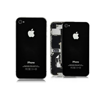 Заден капак за Apple iPhone 4S, черен