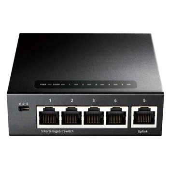 Суич Cudy GS105, 5 порта, 1000Mbps, 5x 10/100/1000Mbps | JAR Computers Cudy GS105