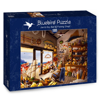 Пъзел Bluebird Puzzle Магазин за риболов 1000