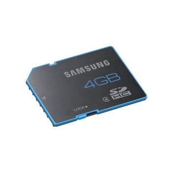 4GB SD, Samsung Std, Class4, 5г. гаранция