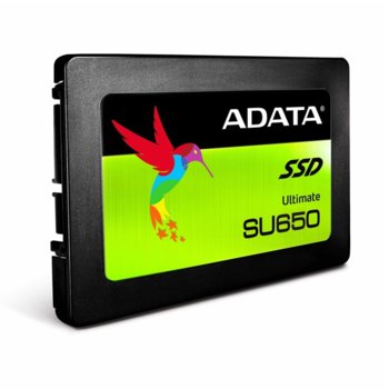 Памет SSD 480GB, SATA 6Gb/s, 2.5" (6.35 cm), скорост на четене 520 Mb/s, скорост на запис 450 Мb/s, 3D NAND | JAR Computers A-Data SSD