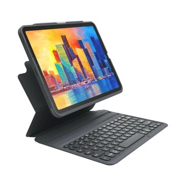 Клавиатура ZAGG Keyboard Pro Keys Black/Gray-UK за таблет Apple-iPad 10.9 (10th Gen), черна | JAR Computers Zagg Pro Keys Apple iPad 10.9(10th Gen)-Black/Gray