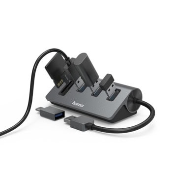 usb хъб hama 200140