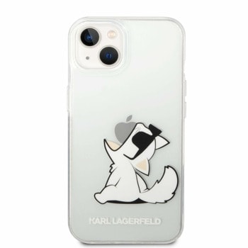 Choupette Eat за iPhone 14 прозрачен