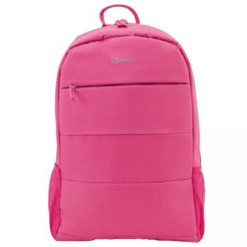 Чанта за лаптоп SBOX TORONTO NSS-19044P, до 15.6" (39.62cm), материал полиестер 600D, розова | JAR Computers SBOX TORONTO NSS-19044P Рaница за 15.6