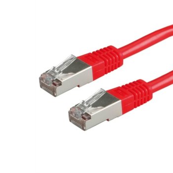 Пач кабел Roline 21.99.1341, SFTP, cat.6, 2m, червен | JAR Computers ROLINE 21.99.1341 S/FTP Patch Cat.6 2 м Червен