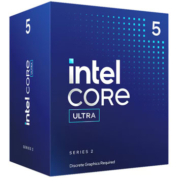 Процесор Intel Core Ultra 5 225F, десетядрен (3.3/4.9 GHz, 20MB Cache, LGA1851), BOX, с охлаждане | JAR Computers Intel Core Ultra 5 225F Box BX80768225F