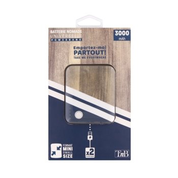 TnB 3000 mAh wood