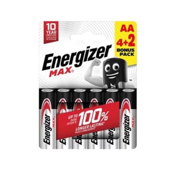 Energizer Max AA 6pcs E303328504
