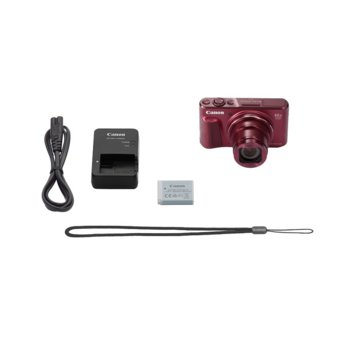 Canon PowerShot SX720 HS Red + Canon Soft DCC-1570