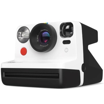 Фотоапарат Polaroid NOW Gen 2 в комплект с Polaroid Color i-Type Film Double Pack, моментални снимки, светкавица, автофокус, бял image