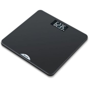 Цифров кантар Beurer PS 240 personal bathroom scale, капацитет 180 кг, LCD дисплей, с включена батерия, черен | JAR Computers Beurer PS 240 personal bathroom scale 75415_BEU bl