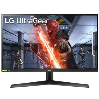 Монитор LG UltraGear 27GN600-B, 27" (68.58 cm) IPS панел, 144Hz, HDR, FHD, 1ms, 350cd/m2, DisplayPort, HDMI | JAR Computers LG 27GN600-B