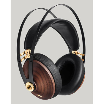 Слушалки Meze Audio 99 CLASSICS Walnut Gold (M99C-WG), 40mm драйвери, 15 - 25 000 Hz, 103 dB/mW, 32 ohms, 3.5m кабел, AUX с 6.3mm адаптер, черно-златисто-кафяви | JAR Computers Meze Audio 99 CLASSICS Walnut Gold M99C-WG