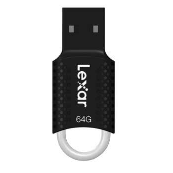 Памет 64GB USB Flash Drive, Lexar JumpDrive V40, USB 2.0, черна | JAR Computers USB 2.0 64GB Lexar JumpDrive V40
