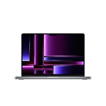 Лаптоп Apple MacBook Pro 14 (MPHF3ZE/A)(сив), дванадесет ядрен Apple M2 Pro 3.48 GHz, 14" (35.56 cm) Liquid Retina XDR 120hz Display, 19-core GPU, (HDMI), 16GB RAM, 1TB SSD, 3x Thunderbolt 4, MacOS | JAR Computers Apple MacBook Pro 14" GREY/M2 PRO 12C/19C GPU/16GB