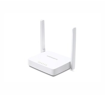 Рутер Mercusys MW305R, 300Mbps, 2.4GHz(300 Mbps), Wireless N, 4x LAN 100, 1x WAN 100, 2x външни антени | JAR Computers Ruter