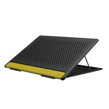 Поставка за лаптоп Baseus Foldable Laptop Stand (SUDD-GY), до 15"(38.1 cm), сгъваема, гумирано покритие, черна image