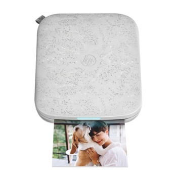 Фото принтер HP Sprocket 3x4 (HPISP3X4W), 3.5 x 4.25" (89 x 108mm), Bluetooth | JAR Computers HP Sprocket 3x4 Photo Printer HPISP3X4W