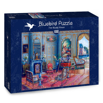 Пъзел Bluebird Puzzle Стая за музика 1000 части