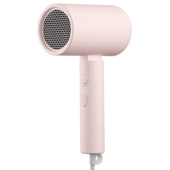 Сешоар Xiaomi Compact Hair Dryer H101 Pink (BHR7474EU), 1600W, 2 степени на скорост, 2 температури, генератор на отрицателни йони, розов | JAR Computers Xiaomi Compact Hair Dryer H101 Pink BHR7474EU