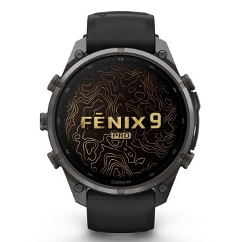 Garmin Fenix 9 Pro 47 mm Carbon Gray с Black/Pebbl