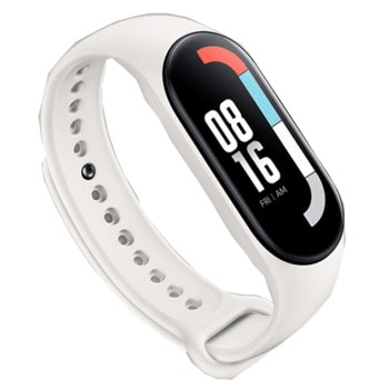 Каишка за смарт гривна Xiaomi Smart Band 7 Strap Ivory, регулируема дължина 160 ~ 224 мм, бяла | JAR Computers XIAOMI Smart Band 7 Strap Ivory BHR6199GL