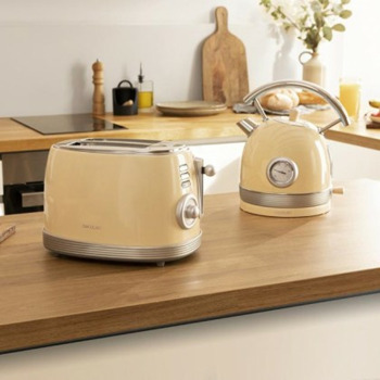 Cecotec ToastTaste 800 Vintage Light Yellow 03210