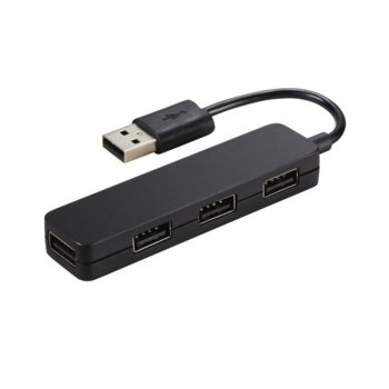 HAMA Slim 4-port USB 2.0 hub