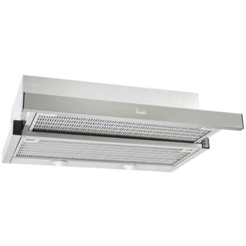 Абсорбатор Тeka TL 6415, за вграждане, телескопичен, енергиен клас A, мощност 110W, въздухопоток 385m3/h, двигател EcoPower, две степени на скорост на управление + интензивна, инокс | JAR Computers Teka CNL 6415 inox