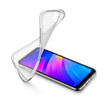 Калъф за Xiaomi Redmi 7A, гумен, Cellular Line Soft, прозрачен | JAR Computers Cellular Line Soft for Xiaomi Redmi 7A