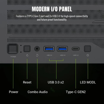 Gamemax Leader 2 BK 9101-0900R0001 | JAR Computers Gamemax Leader 2 BK 9101-0900R0001