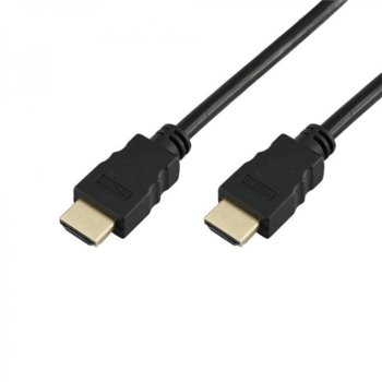 Кабел Sbox HDMI-205, от HDMI(м) към HDMI(м), 5m, черен, 3D поддръжка, 3840x2160 макс. резолюция, HDMI 2.0 | JAR Computers Sbox HDMI(м) към HDMI(м) 5m