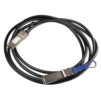 Оптичен пач кабел Mikrotik XQ+DA0003, от QSFP28 към QSFP28, Direct Attach Cable(DAC), 3m | JAR Computers MikroTik XQ+DA0003