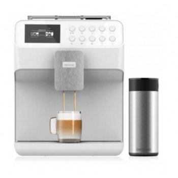 Кафеавтомат Cecotec Power Matic-ccino 7000 Serie Bianca, 1400W, 19 bar, капацитет на резервоара за вода 1.7л., AllCappuccino система, система Custom4You, Plug & Play, Thermoblock, бяла | JAR Computers Cecotec Power Matic-ccino 7000 Serie Bianca TA1876