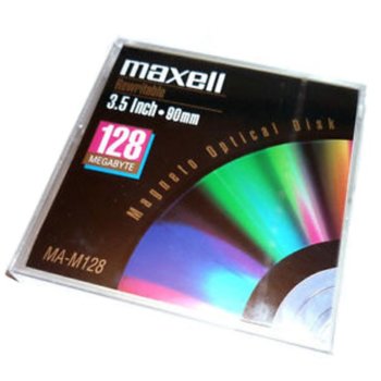 МАГНИТО - ОПТИЧЕН ДИСК MAXELL 128 MB - 512 b/s image