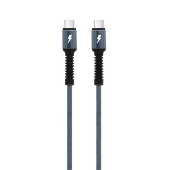 Кабел LDNIO LC91, USB C(м) към USB C(м), 1.0m, Различни цветове image