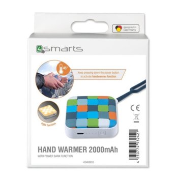 4smarts Hand Warmer 2000 mAh 4S468655