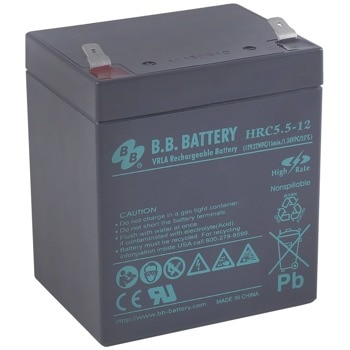 B.B. Battery HRC5.5-12 5Ah F2 38529
