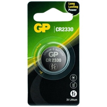 Батерия литиева GP CR2330, 3V, 1бр. в блистер | JAR Computers Батерия литиева GP CR2330 3V 1бр. в блистер