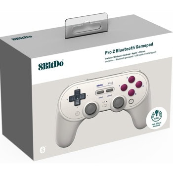 8bitdo pro 2 hall effect edition g classic бял | JAR Computers 8bitdo pro 2 hall effect edition g classic бял