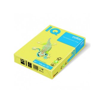 Хартия Mondi IQ Color CY39, A4, 80 g/m2, 500 листа, жълта | JAR Computers Mondi IQ Color CY39 A4